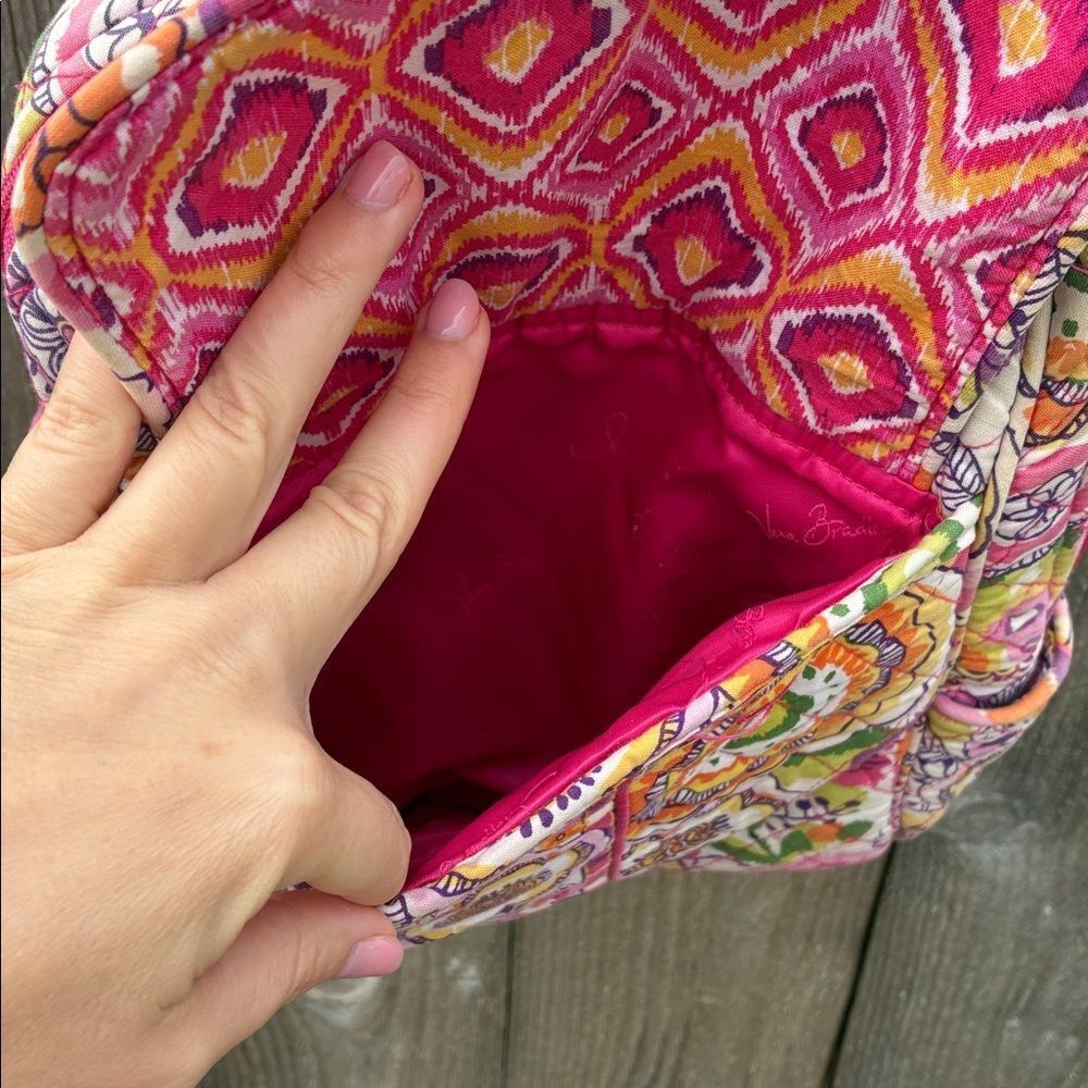 Vera Bradley Multicolor Patterned Backpack - Picture 6 of 16